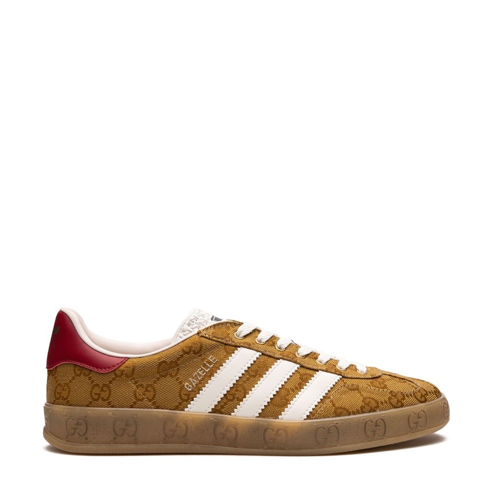 adidas x gucci x gazelle low top sneakers